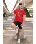 Koszulka męska SUPER SIGMA symbol sukcesu i wybitności prezent t-shirt
