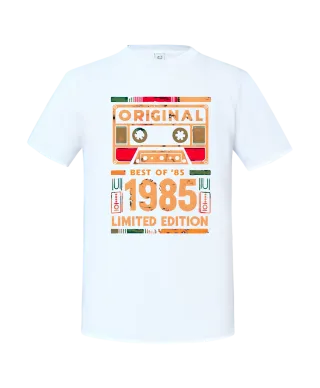 Koszulka męska prezent na 40 urodziny dla mężczyzny faceta Original 1985