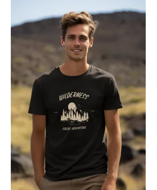 Koszulka męska Wilderness - Wielka Przygoda w Górach t-shirt góry