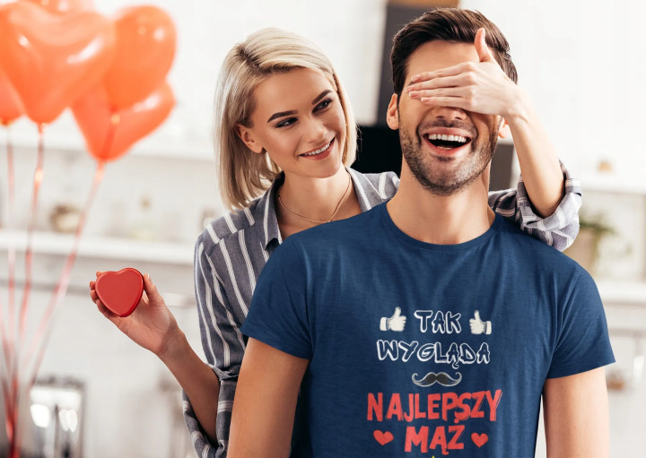 Koszulka męska - Tak wygląda Najlepszy Mąż na Świecie! prezent dla męża — zdjęcie 5