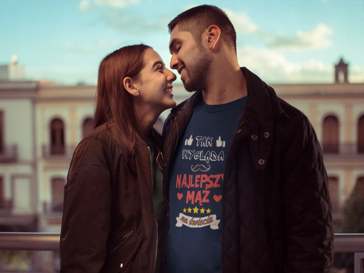 Koszulka męska - Tak wygląda Najlepszy Mąż na Świecie! prezent dla męża — zdjęcie 7