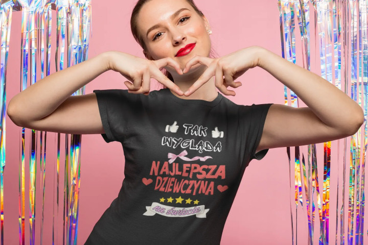 Koszulka damska Tak wygląda Najlepsza Dziewczyna na Świecie! prezent — zdjęcie 5
