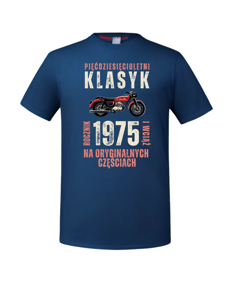 Koszulka męska prezent na 40 50 60 70 urodziny Klasyk Wpisz swój Rocznik Koszulka męska prezent na 40 50 60 70 urodziny Klasyk Wpisz swój Rocznik
