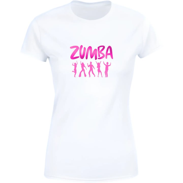 Koszulka damska ZUMBA taniec fitness energiczny t-shirt na trening