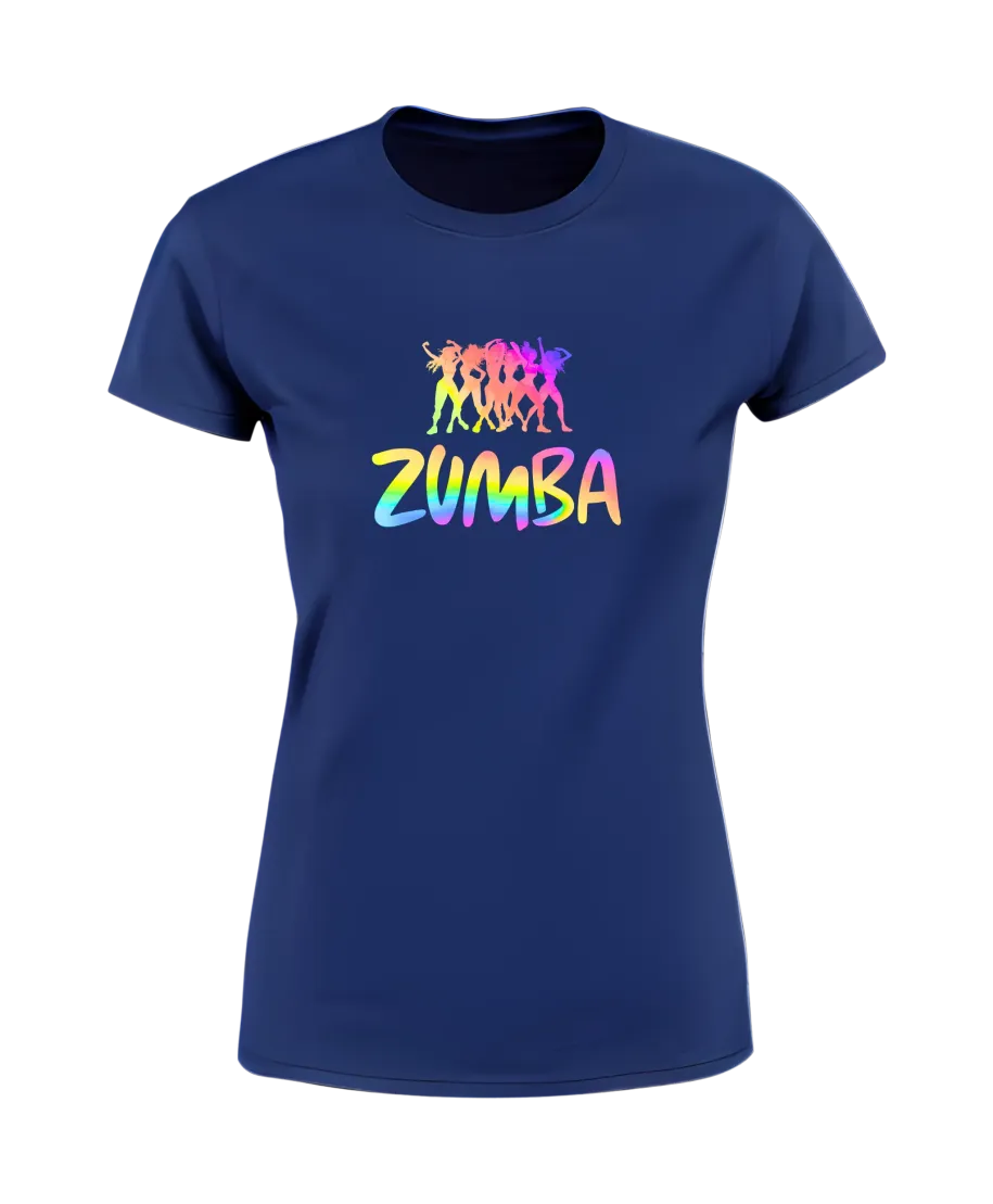 Koszulka damska ZUMBA dla kobiet kochających taniec i fitness t-shirt Koszulka damska ZUMBA dla kobiet kochających taniec i fitness t-shirt