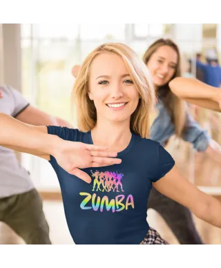 Koszulka damska ZUMBA dla kobiet kochających taniec i fitness t-shirt