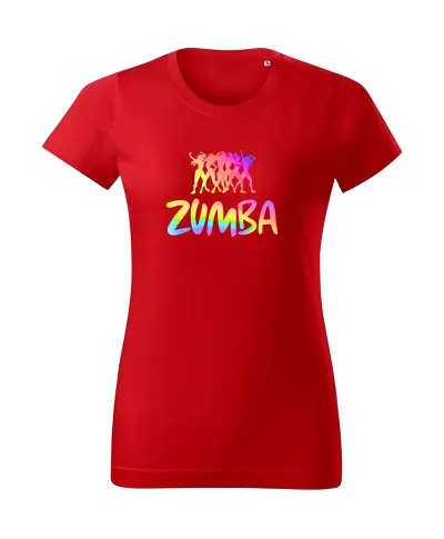 Koszulka damska ZUMBA dla kobiet kochających taniec i fitness t-shirt