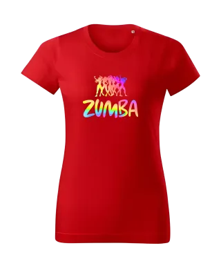 Koszulka damska ZUMBA dla kobiet kochających taniec i fitness t-shirt