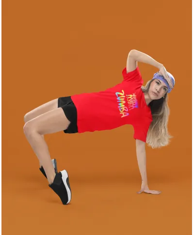 Koszulka damska ZUMBA dla kobiet kochających taniec i fitness t-shirt