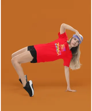 Koszulka damska ZUMBA dla kobiet kochających taniec i fitness t-shirt