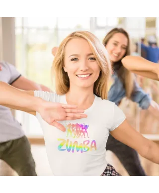 Koszulka damska ZUMBA dla kobiet kochających taniec i fitness t-shirt