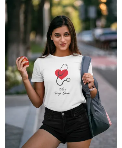 Koszulka damska Uleczę Twoje Serce T-shirt damski