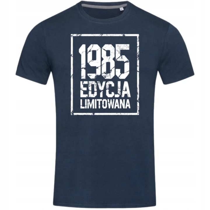 Koszulka męska na 30 40 50 urodziny EDYCJA LIMITOWANA Wpisz swój Rocznik