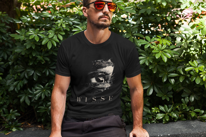 Koszulka męska WISSE tajemnicze oko mądrości T-shirt męski — zdjęcie 3