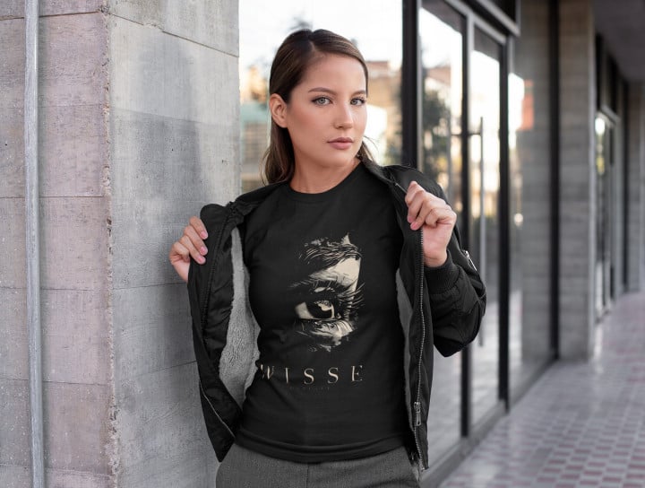Koszulka damska WISSE tajemnicze oko mądrości T-shirt damski — zdjęcie 3