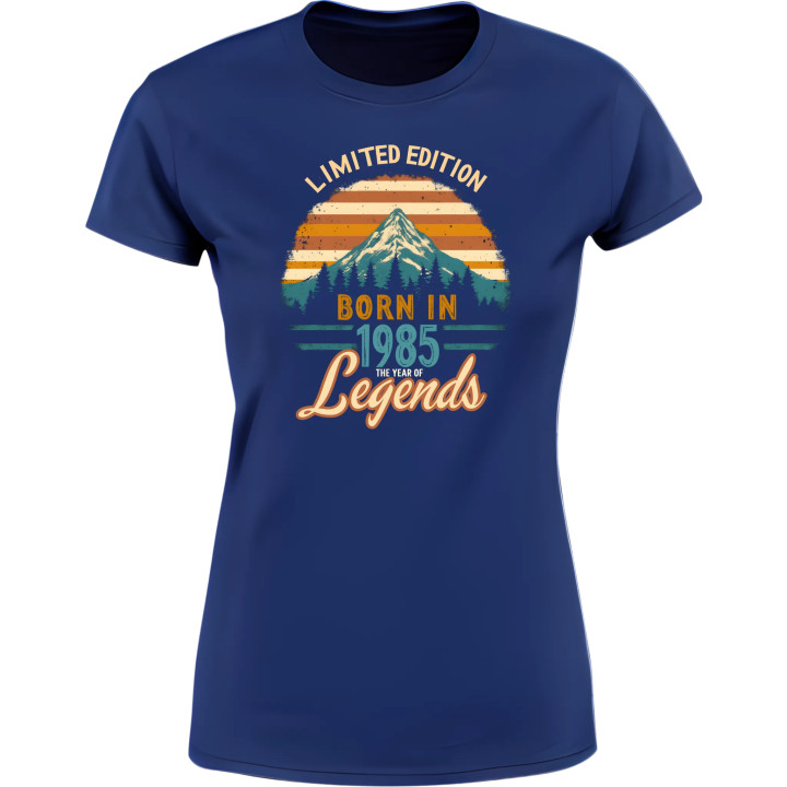 Koszulka damska na 30 40 50 60 urodziny The Year of Legends Limited Edition