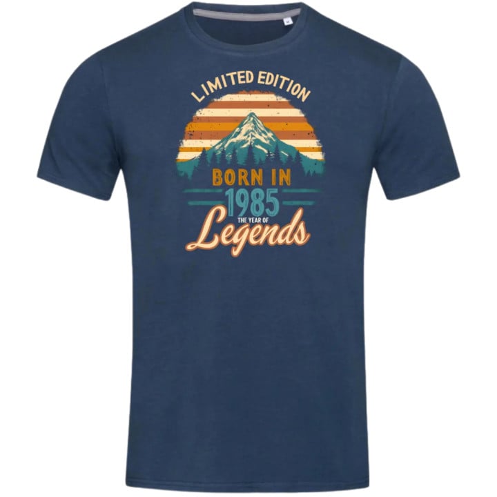 Koszulka męska na 30 40 50 60 urodziny The Year of Legends Limited Edition