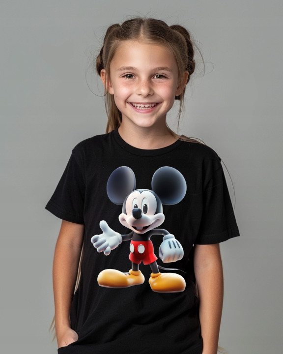 Koszulka dziecięca Myszka Miki T-shirt dziecięcy z nadrukiem — zdjęcie 3
