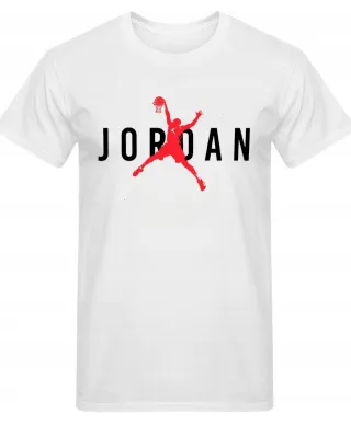 Koszulka męska z napisem nadrukiem modna koszykarska T-shirt męski