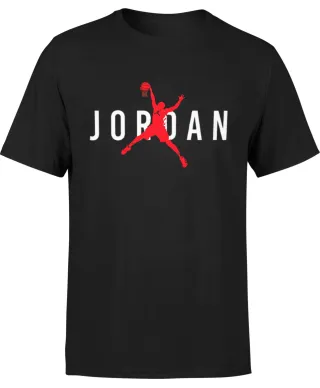 Koszulka męska z napisem nadrukiem modna koszykarska T-shirt męski