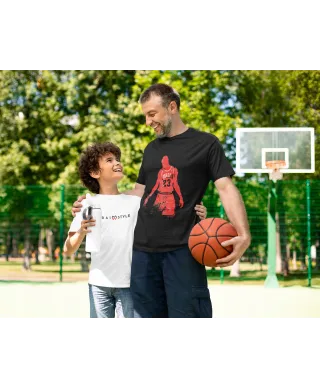 Koszulka męska koszykarska z postacią Michael J. T-shirt męski