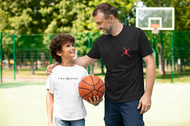 Koszulka męska z nadrukiem Slum Dunk modna koszykarska T-shirt męski — zdjęcie 4