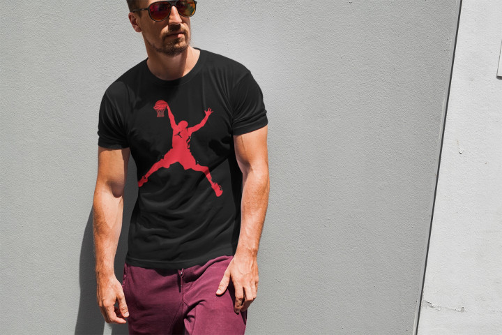 Koszulka męska z nadrukiem Slum Dunk 2 modna koszykarska T-shirt męski — zdjęcie 2