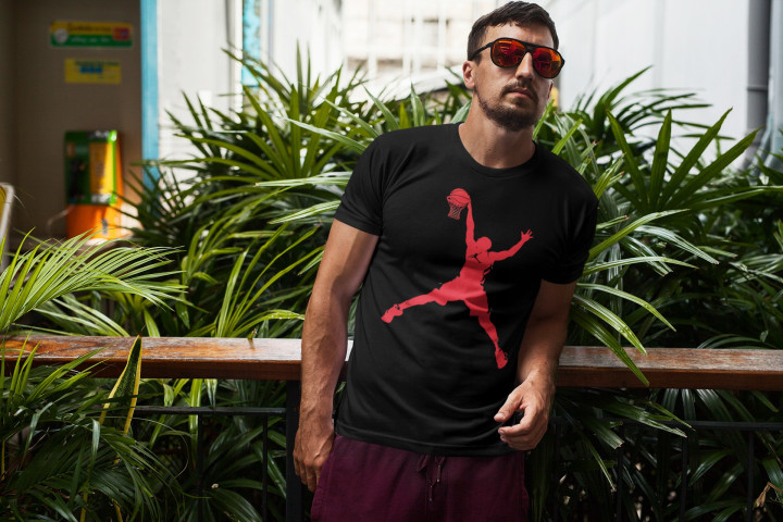 Koszulka męska z nadrukiem Slum Dunk 2 modna koszykarska T-shirt męski — zdjęcie 4