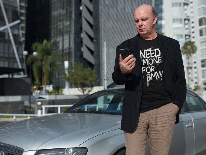 Koszulka męska Need Money for BMW prezent T-shirt męski — zdjęcie 5