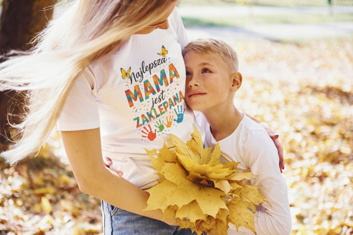 Koszulka damska Najlepsza Mama jest zaklepana prezent na Dzień Matki — zdjęcie 4