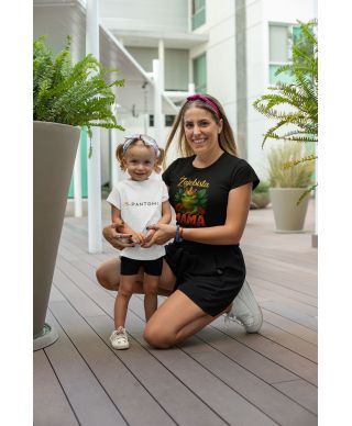 Koszulka damska Żajebista Mama żaba z koroną prezent na Dzień Matki