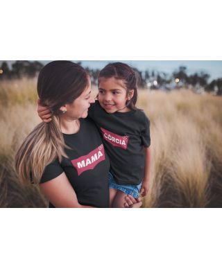 Koszulka damska MAMA - Śmieszny prezent dla Mamy na Dzień Matki
