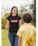 Koszulka damska MAMA - Śmieszny prezent dla Mamy na Dzień Matki