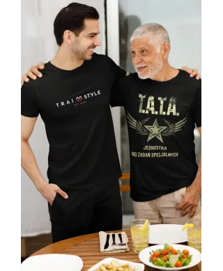 Koszulka męska TATA Jednostka do Zadań Specjalnych prezent dla Taty T-shirt