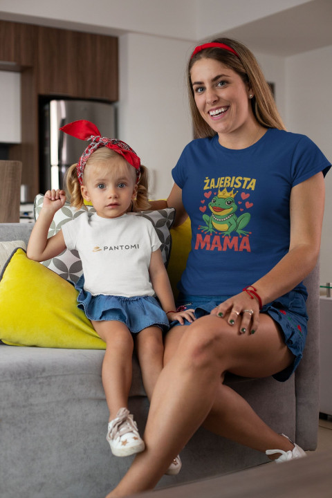Koszulka damska Żajebista Mama Śmieszny prezent na Dzień Matki Mamy — zdjęcie 4