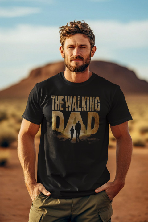 Koszulka męska THE WALKING DAD prezent dla Taty Ojca T-shirt męski — zdjęcie 3