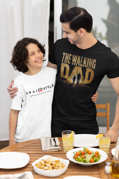 Koszulka męska THE WALKING DAD prezent dla Taty Ojca T-shirt męski — zdjęcie 4
