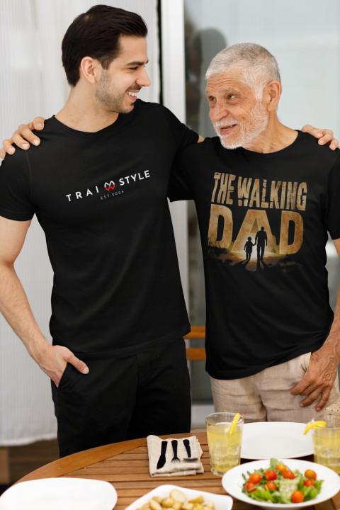 Koszulka męska THE WALKING DAD prezent dla Taty Ojca T-shirt męski — zdjęcie 5