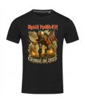 Koszulka męska IRON MAIDEN na Koncert Warszawa Run For Your Lives World T.