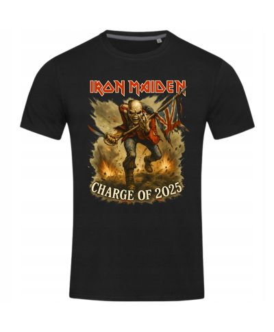 Koszulka męska IRON MAIDEN na Koncert Warszawa Run For Your Lives World T.