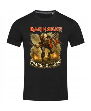 Koszulka męska IRON MAIDEN na Koncert Warszawa Run For Your Lives World T.